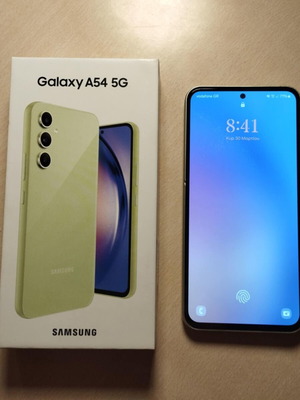 Samsung Galaxy A54 5G used, 8GB/128GB, green