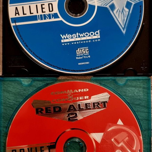 Red Alert 2 PC game used, without case