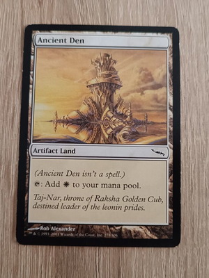Ancient Den MTG card near mint