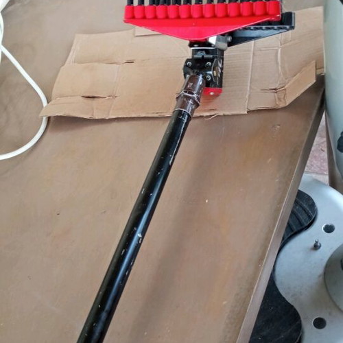 Lisam MG Magnesium Air Olive Harvester with Carbon Fiber Pole like new
