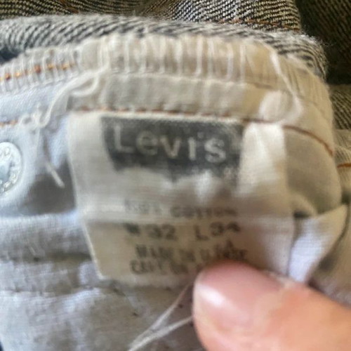 Levi’s 501 vintage women's mom fit jeans, made in USA