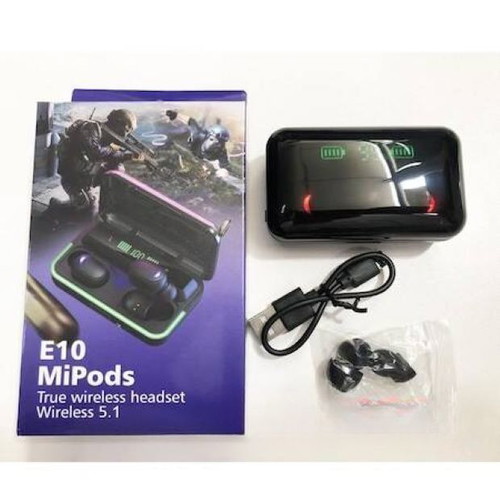 MiPods E10 Wireless Earbuds Bluetooth 5.2 New
