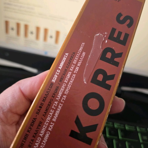 Korres Hair Dye No.6 new
