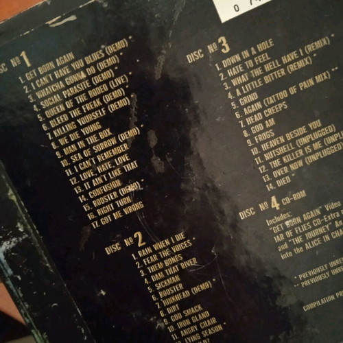 Alice in Chains Music Bank box set like new, rock