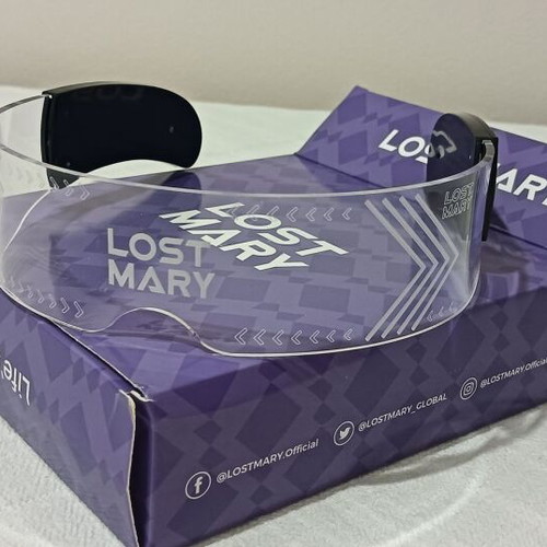 Lost Mary RGB glasses new with lighting on each arm