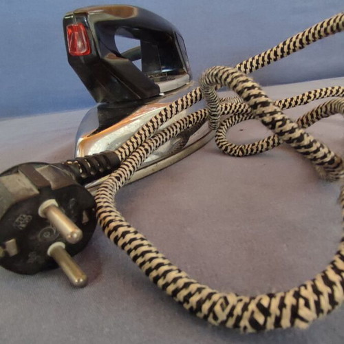 Calor Matic 70s electric iron used, Greek made