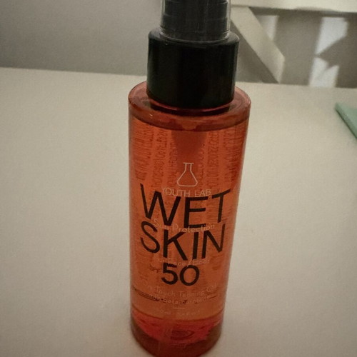 Youth Lab Wet Skin Sunscreen Face & Body Oil SPF50+ 200ml new