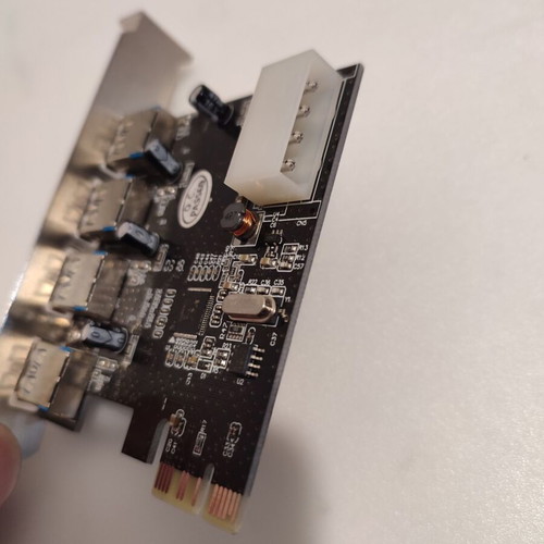 Pci USB3 card used