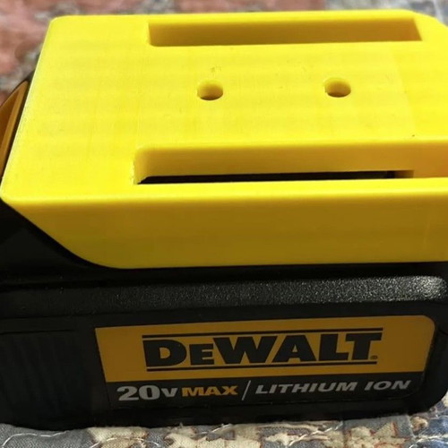 Dewalt Battery Mount 3D Printed New
