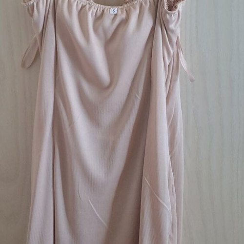 Mini dress with sequins like new, gold and silver, size S