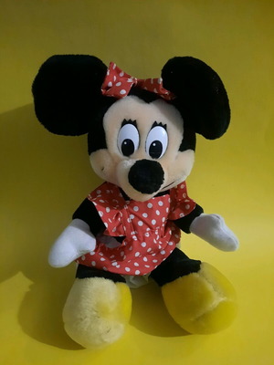Mini Mouse plush toy from 90s like new, Disney Store