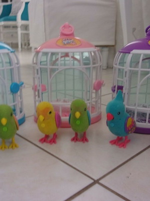 Little Live Pets 6 птици и клетки