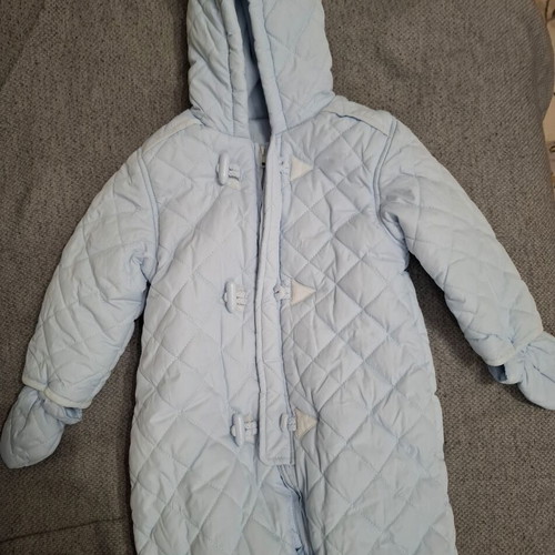 Mothercare 12-18m snowsuit like new with fleece lining