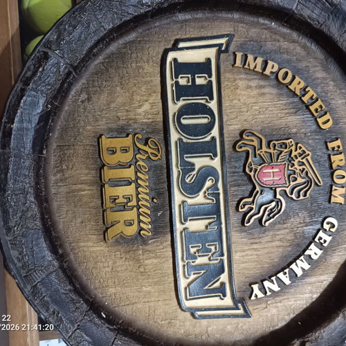 Holsten Beer Sign used