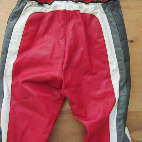Brema leather motorcycle suit used, size 46, two-piece