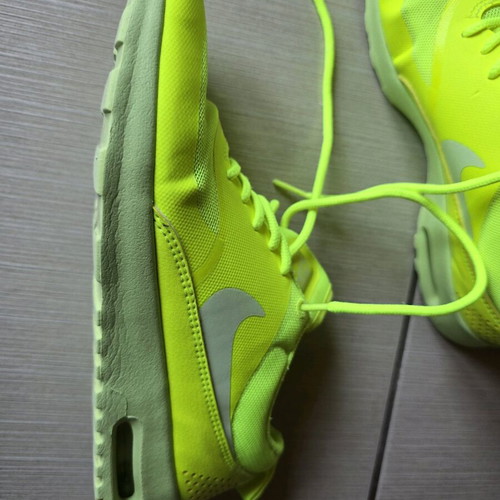 Nike Air Max Thea athletic shoes used, size 38.5, multicolor