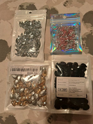 Various stones new for crafts
