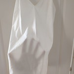 Zara white tank top like new, size M