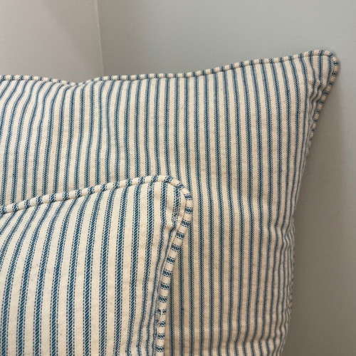 Coco Mat decorative pillows like new, set of 2, cotton canvas
