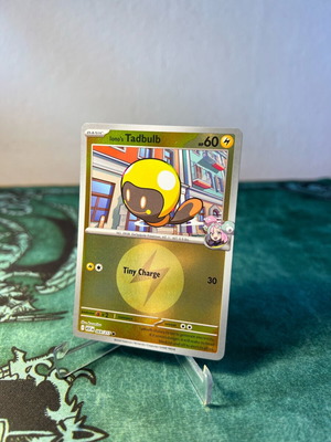 Iono's Tadbulb ASC used Pokemon card