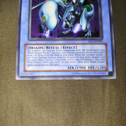 YuGiOh Paladin of White Dragon DR1-EN081 μεταχειρισμένο Super Rare Unlimited Edition