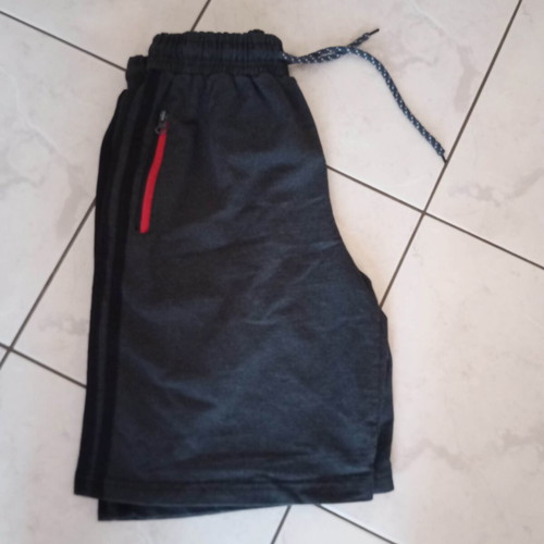 Men's bermuda shorts used, size M, gray