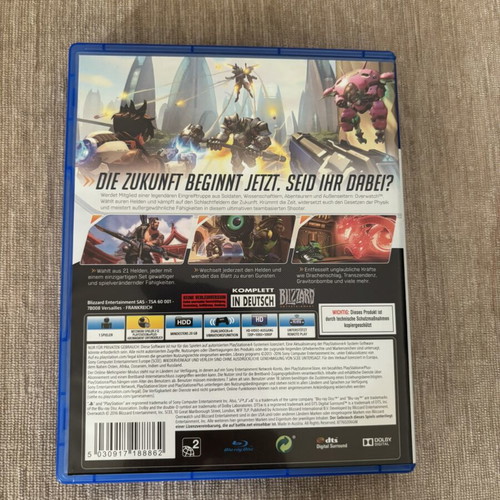 Overwatch Origins Edition PlayStation 4 game used