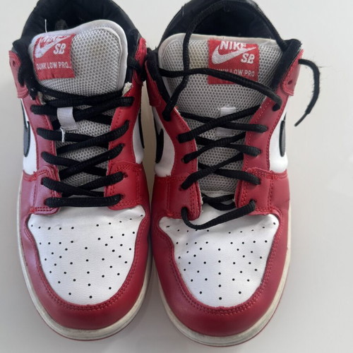 Nike Dunk Low Pro sneakers like new, red white black, EU 40 US 7.5