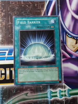 Field Barrier Yu-Gi-Oh! card near mint