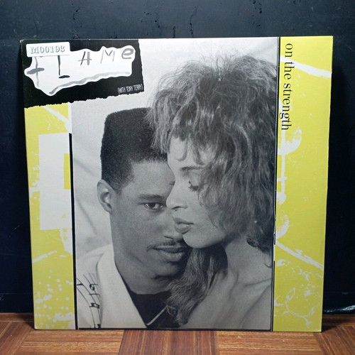 Flame On The Strength record like new, electronic