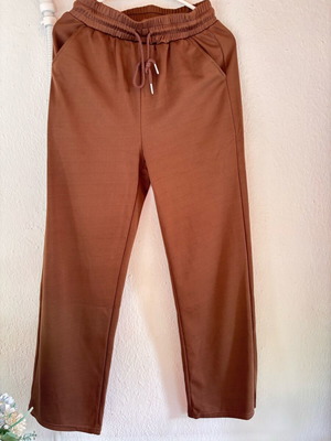 Women's sweatpants new brown chocolate size S/M
