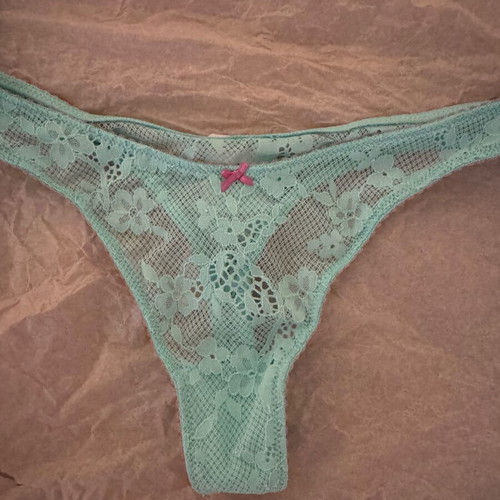 Victoria’s Secret thong new, turquoise