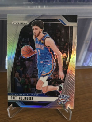 Chet Holmgren Silver Prizm basketball card