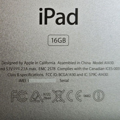 Apple iPad 3 A1430 16GB Wi-Fi + Mobile used