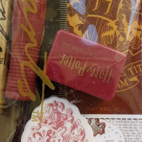 Harry Potter Stationary Pouch Writing Set new