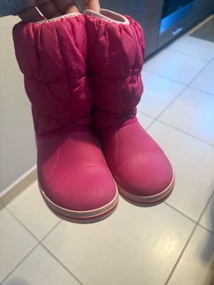 Crocs cross c13 galotses used, size 30-31, pink