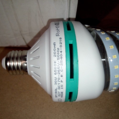 Led screw bulb 30w new