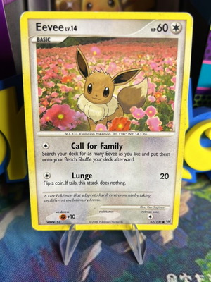 Eevee Lv.14 Pokemon card