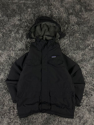 Patagonia Vintage Isthmus Waterproof Parka like new, men's jacket, size S, black
