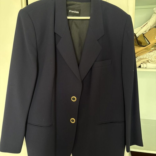 Fordan jacket dark blue size 48 like new