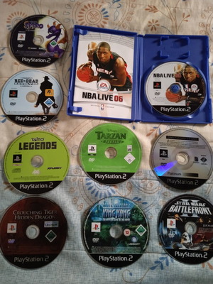 PlayStation 2 CDs like new, fully functional