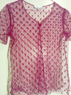 Vintage bolero in intense fuchsia color, like new