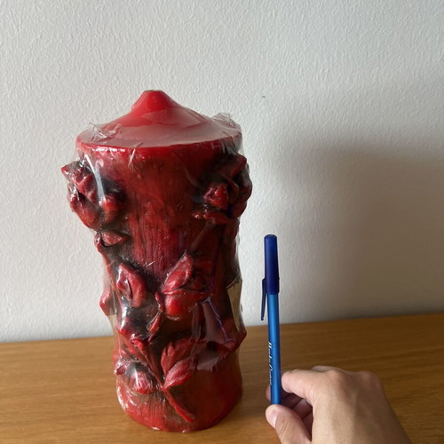 Large decorative candle new
