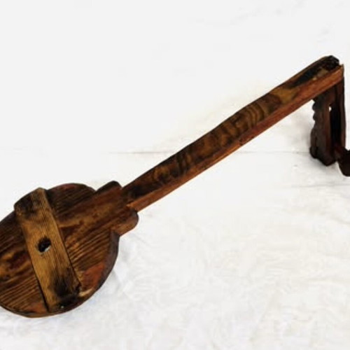 Antique handmade Cypriot tool used, 53x26x18cm