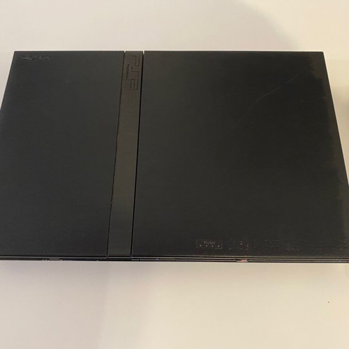 Sony PS 2 portable console used with cables and remote