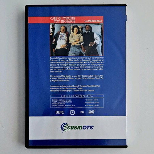 Primary Colours DVD like new with subtitles