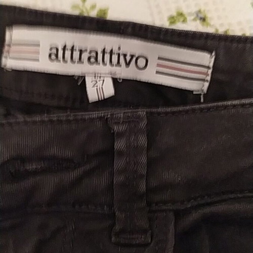 Attrattivo summer black jeans size XS like new