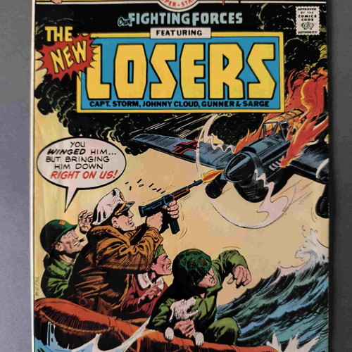 Our Fighting Forces 165 used comic book in English