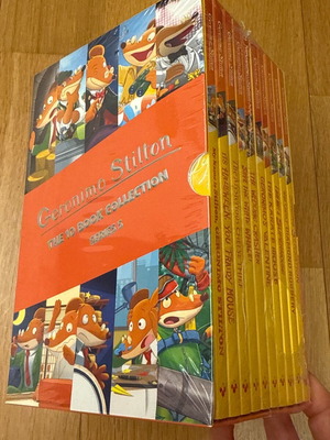 Geronimo Stilton 10 book collection brand new in English