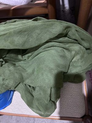 Gauze fabric pieces for decoration, total 25 meters, like new